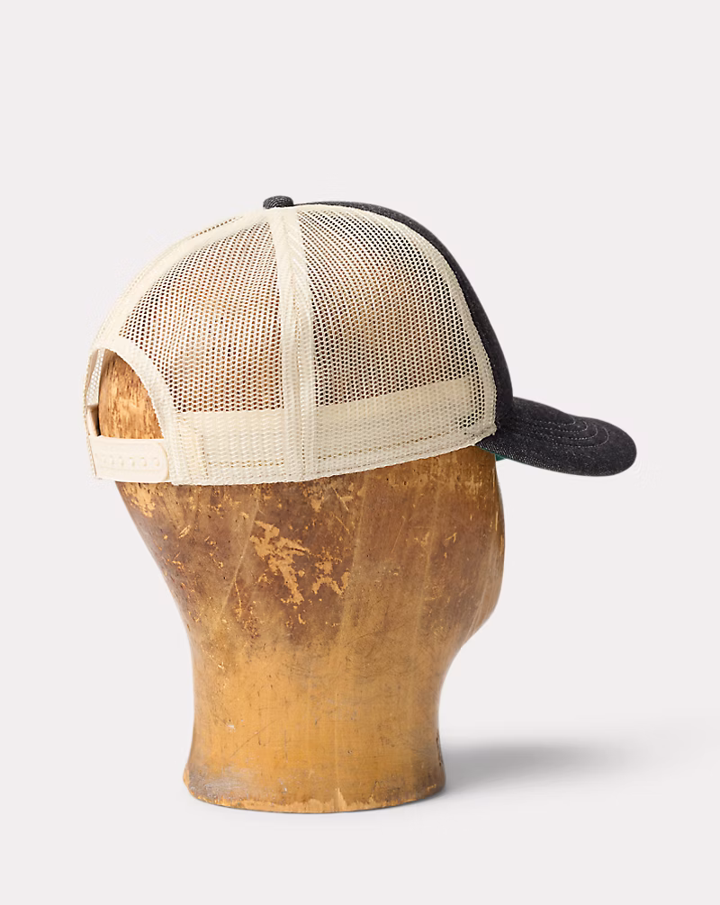 Ranch ロゴ デニム トラッカー キャップ