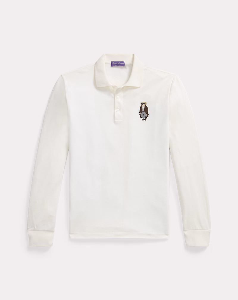 Polo ベア コットンカシミヤ ポロシャツ