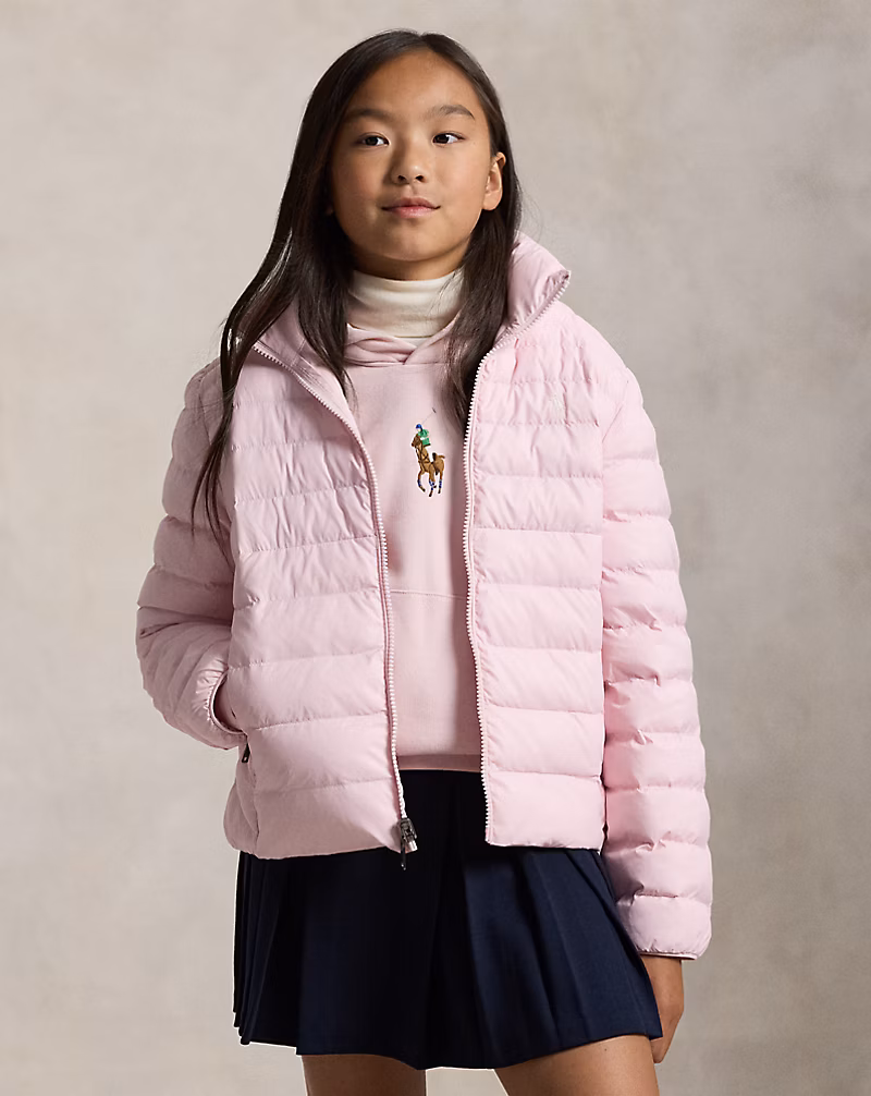 P-Layer 2 パッカブル キルテッド ジャケット