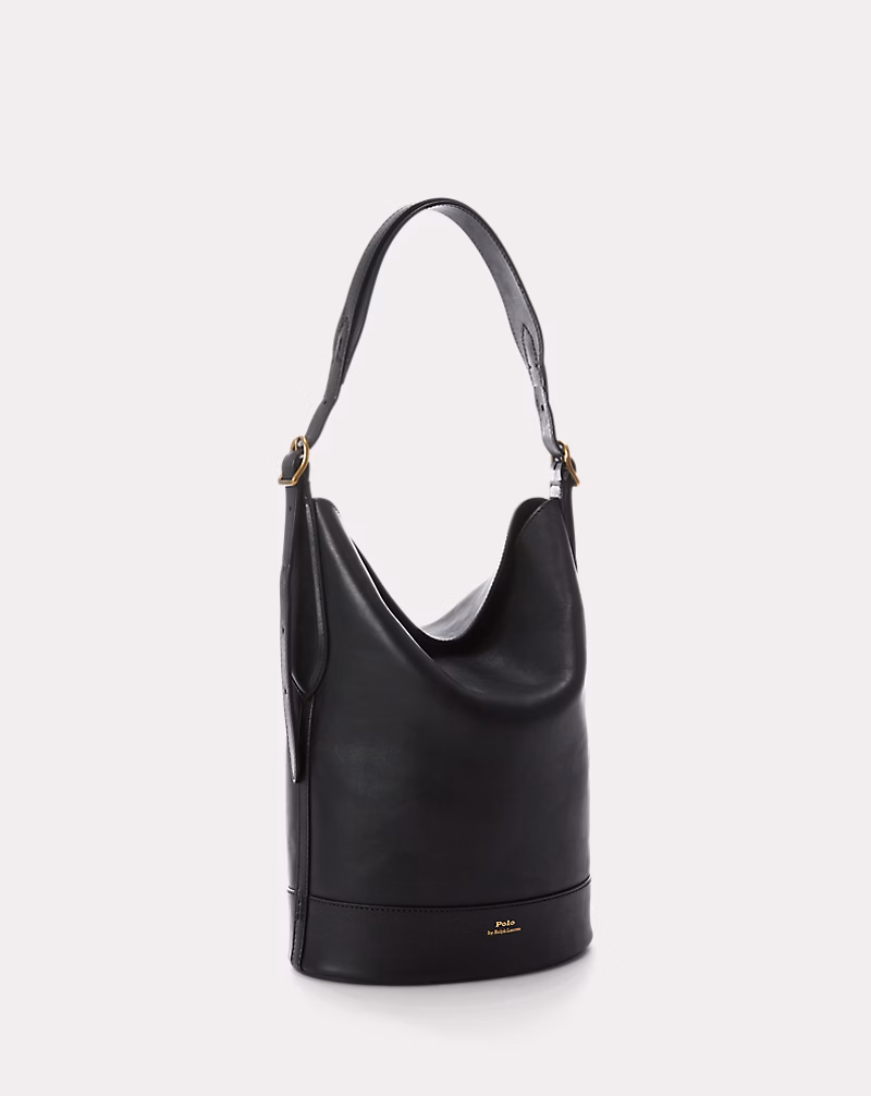 レザー Bellport バケット バッグ