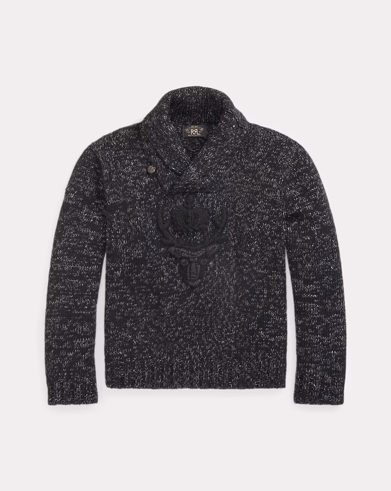 ハンドエンブロイダリー ウールリネン セーター