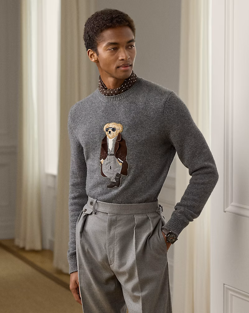 Polo ベア カシミヤ セーター