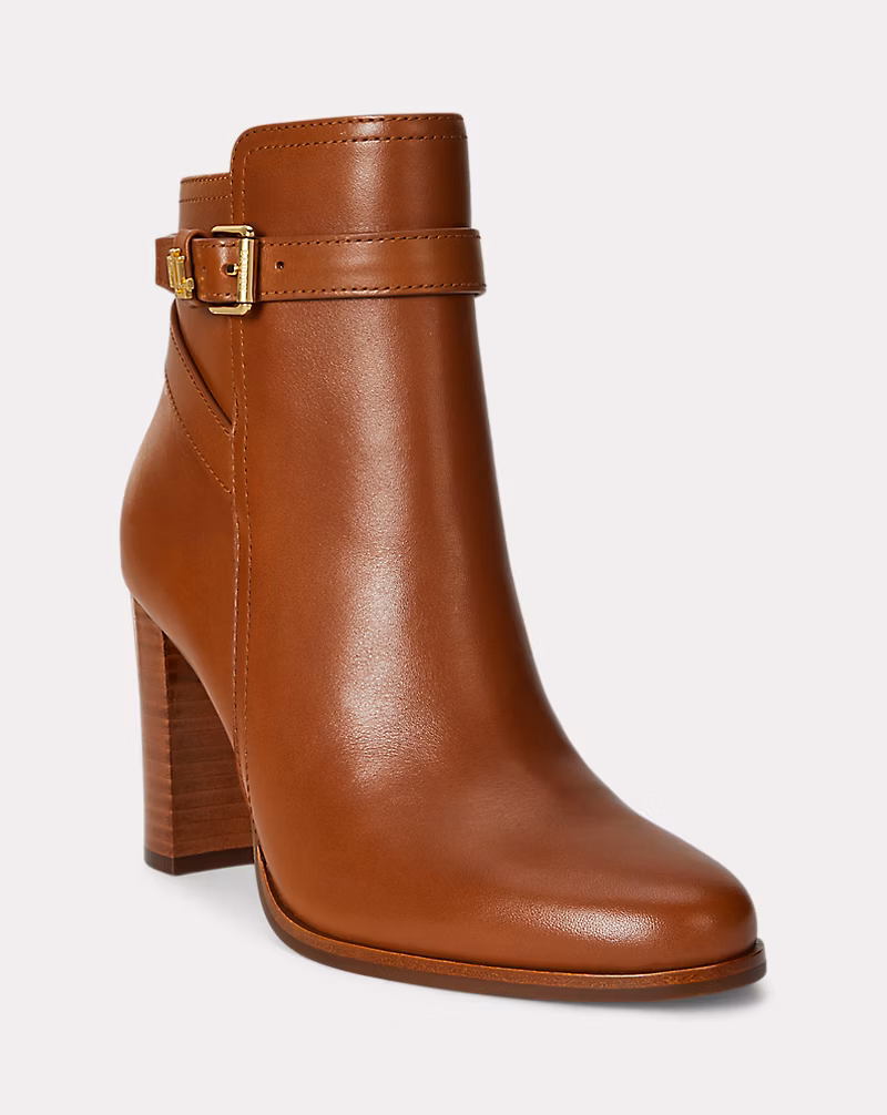 Brooke II カーフスキン ブーティ ヒール