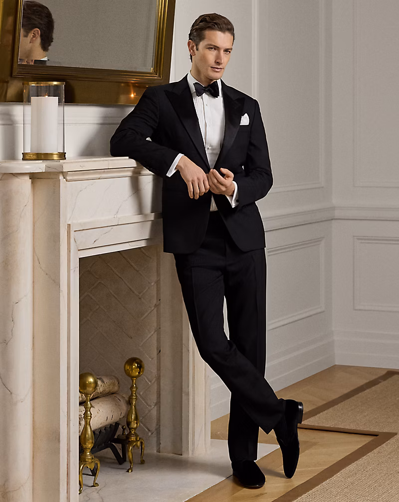 Gregory ハンドテーラード ウール ピーク タキシード