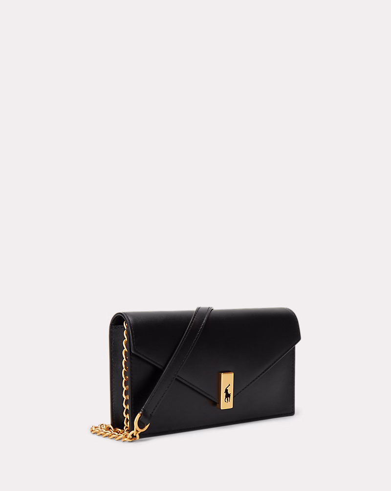 Polo ID レザー チェーン ウォレット & バッグ