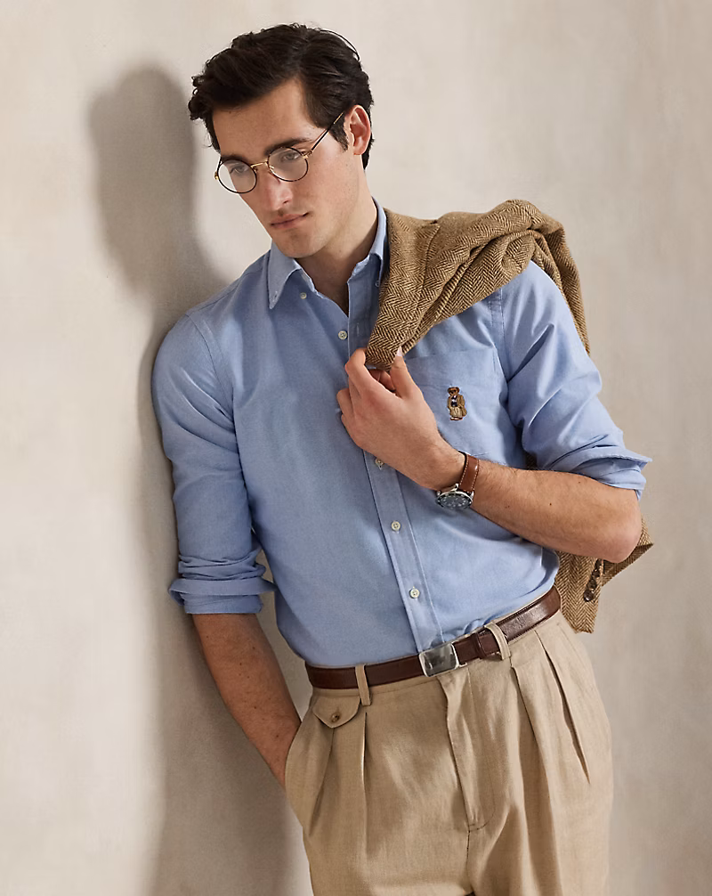 クラシック フィット Polo ベア オックスフォード シャツ