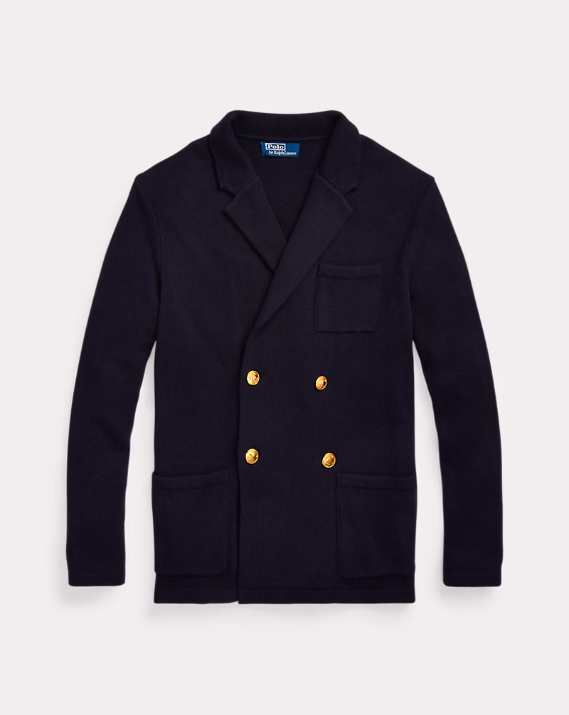 カシミヤ ブレザー カーディガン