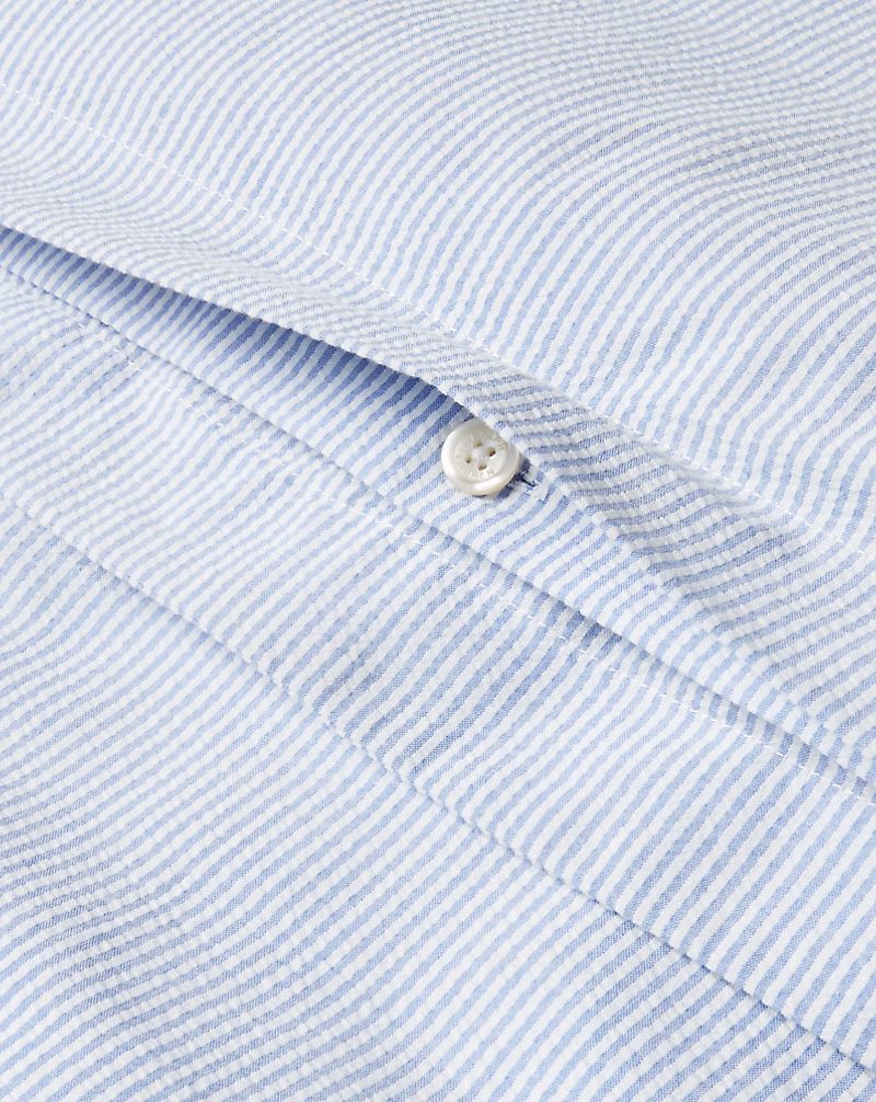 シアサッカー ストライプ デュベ カバー