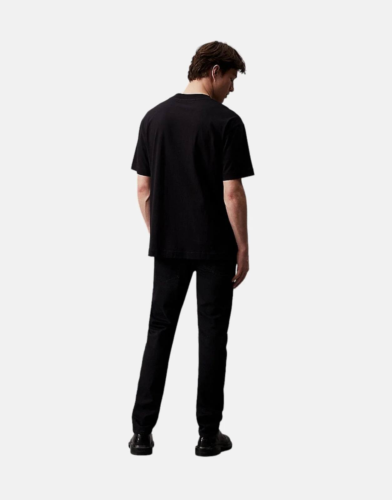 Calvin Klein Embroidery Patch Black T-Shirt