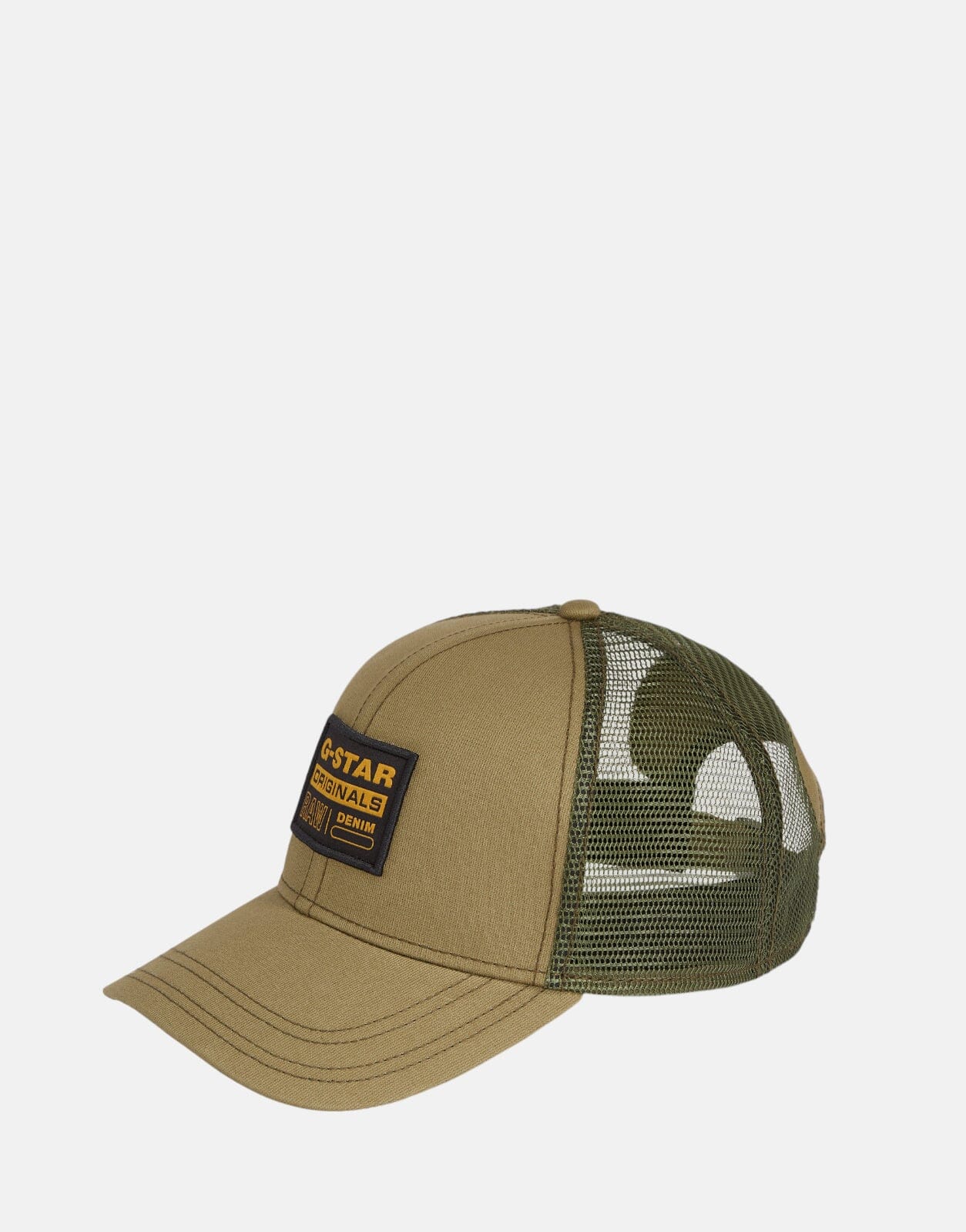 G-Star RAW Embro Baseball Trucker Caps Smoke Olive