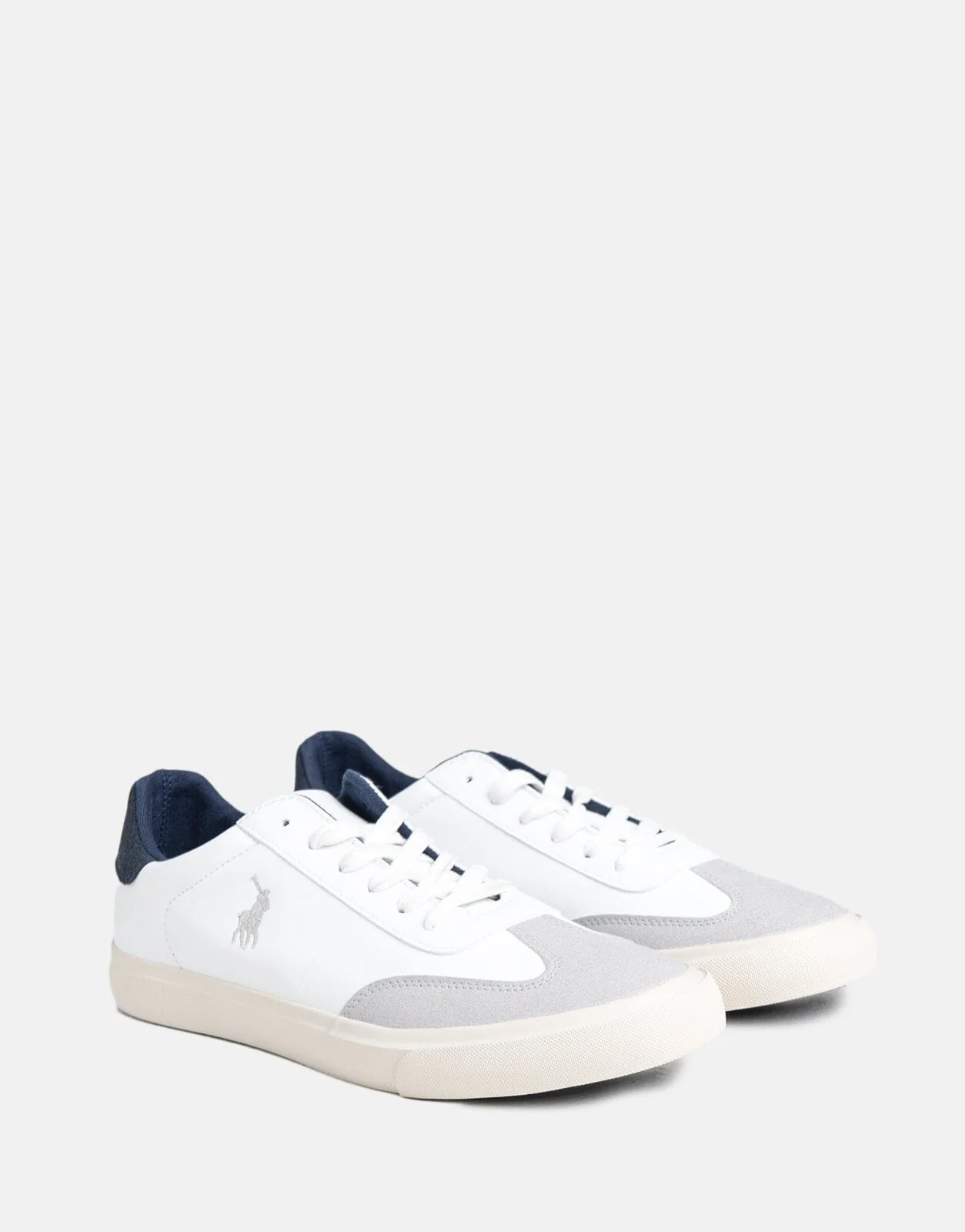 Polo Colourblock Basic Sneakers White