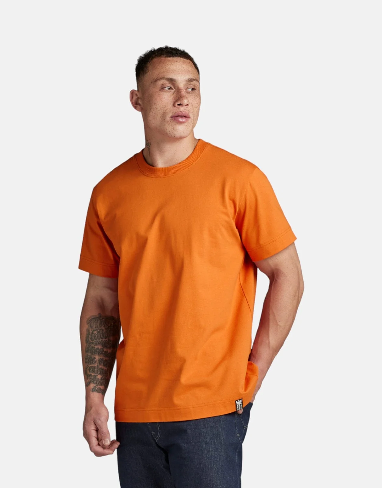 G-Star RAW Essential Loose Orange T-Shirt