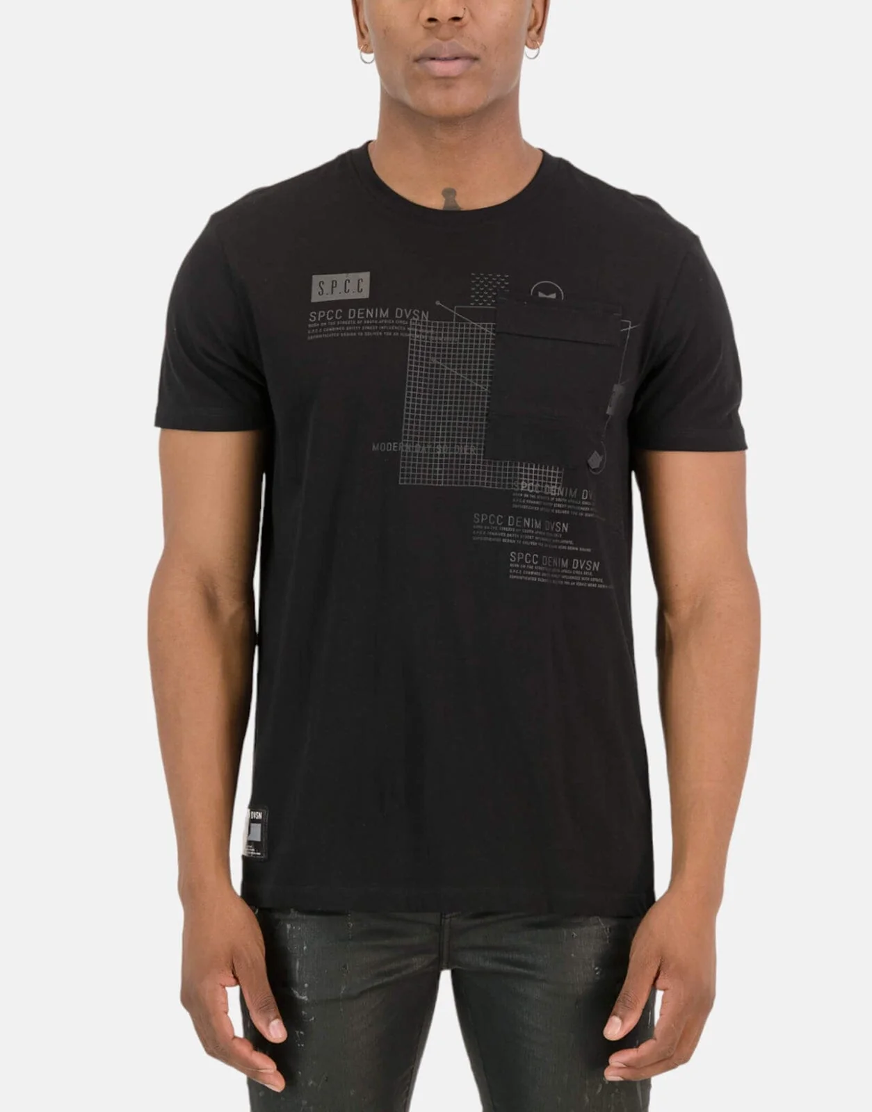 SPCC Fairfax Black T-Shirt