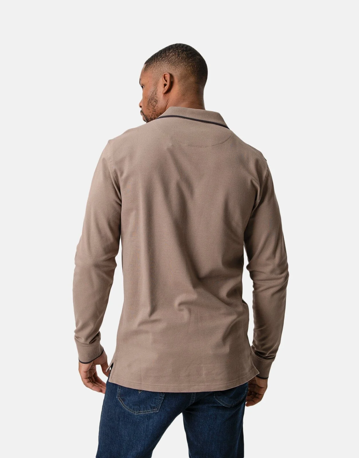 Polo Essential Pique Golfer Taupe