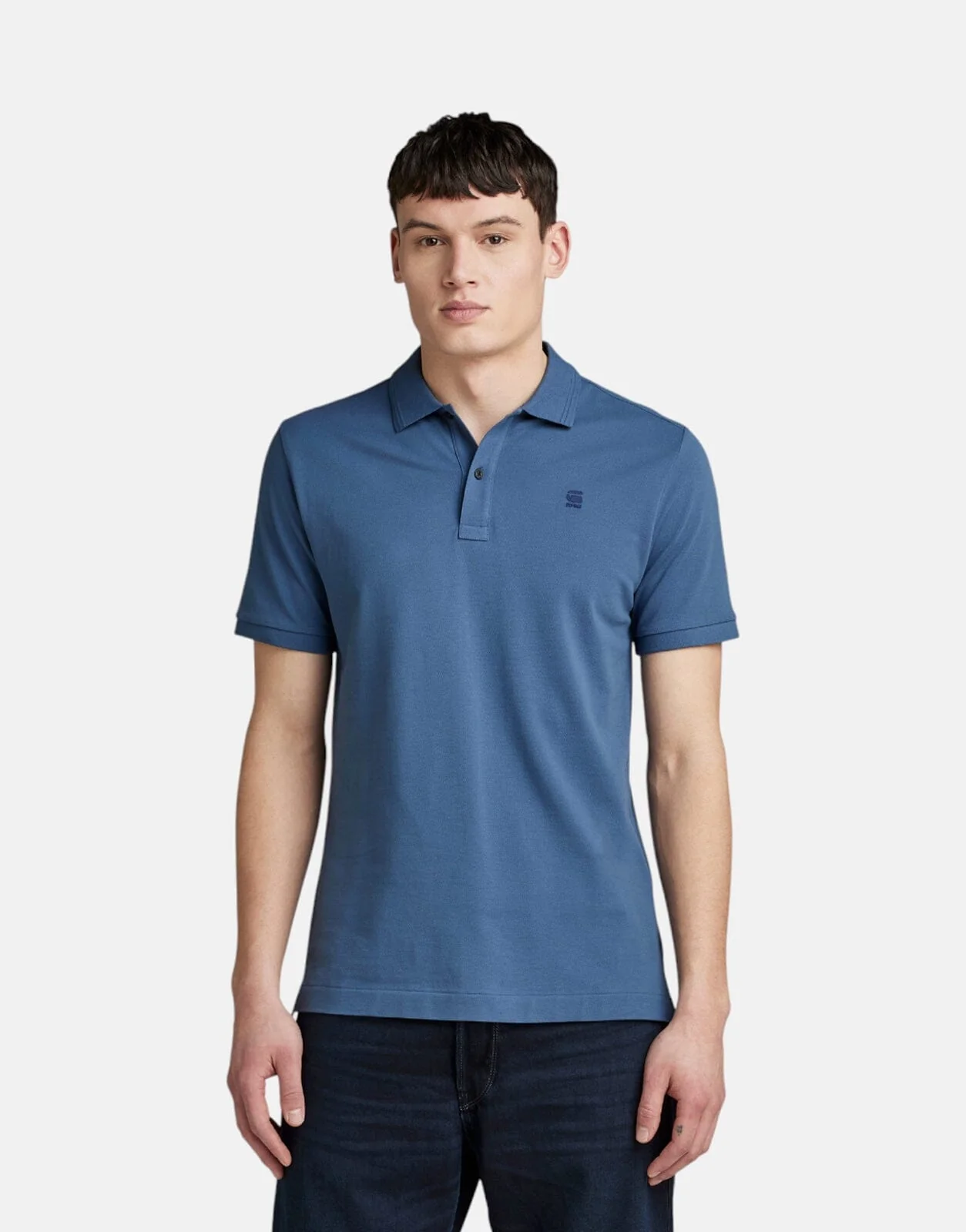 G-Star RAW Dunda Slim Polo Vintage Indigo