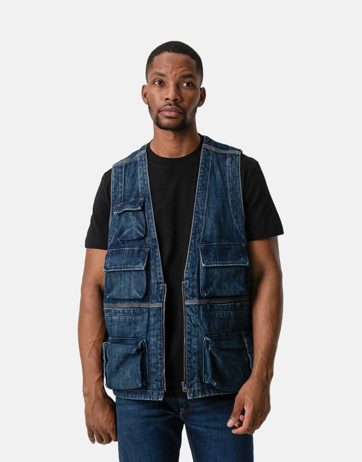 G-Star RAW Denim Vest WISBlue