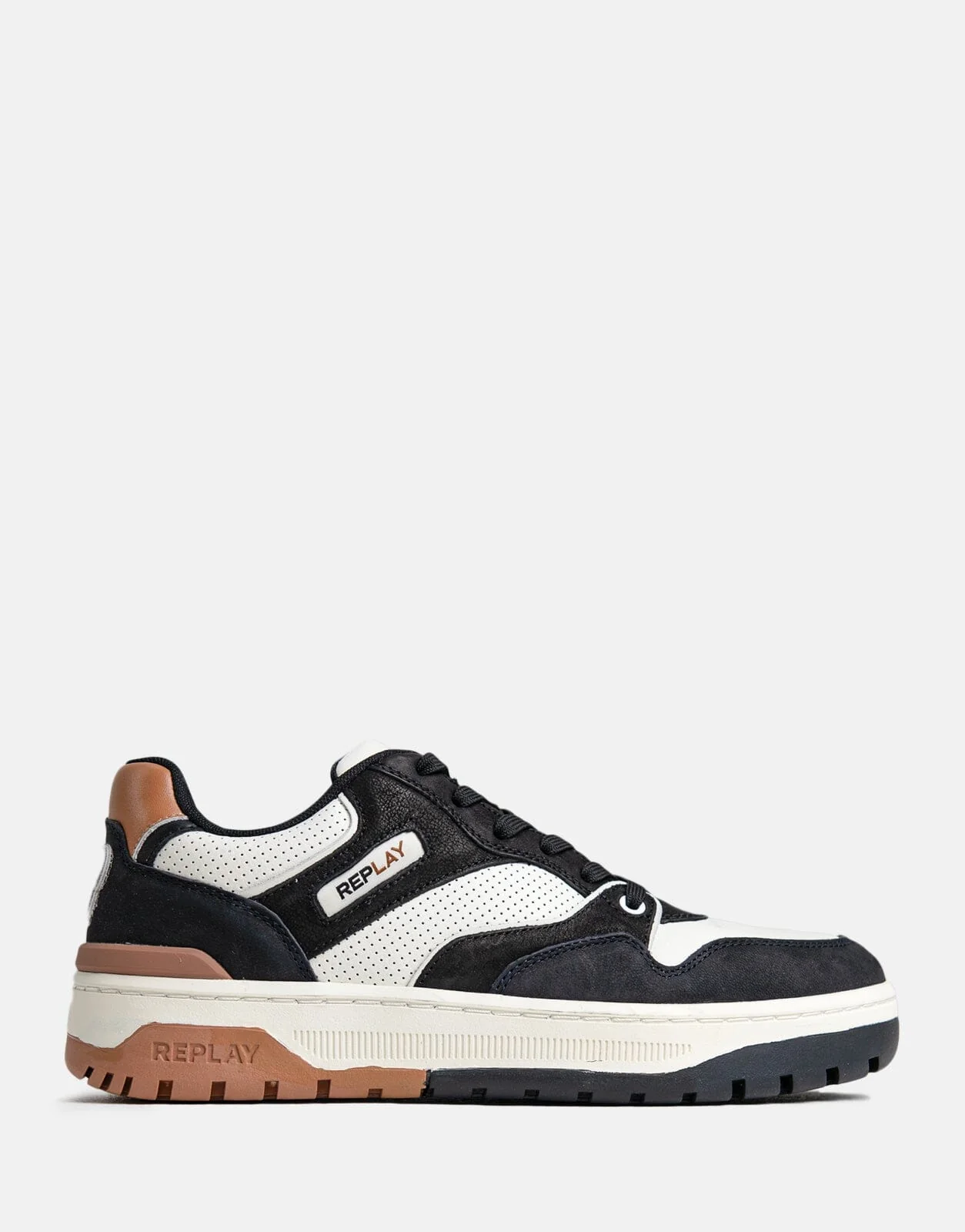 Replay Gemini Civil Navy/Tofu Tan Sneakers