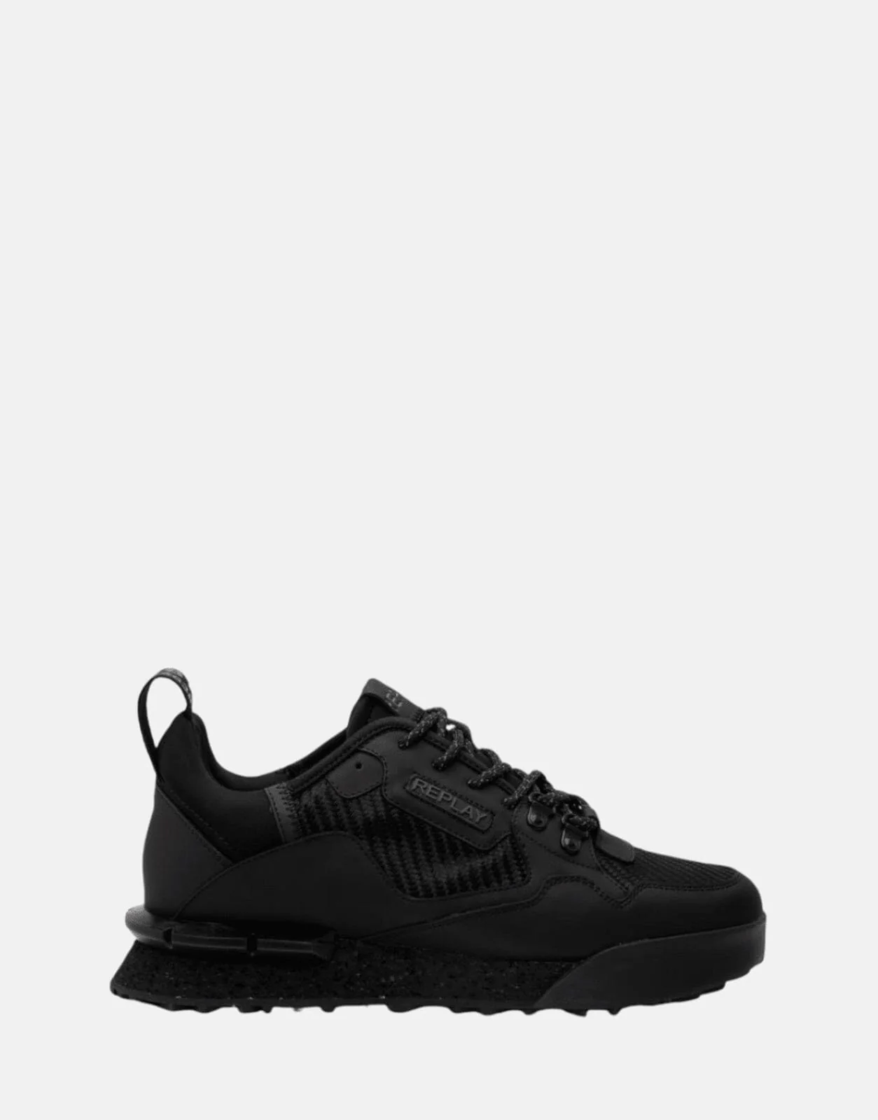 Replay Field Speed Carbon Black Sneakers