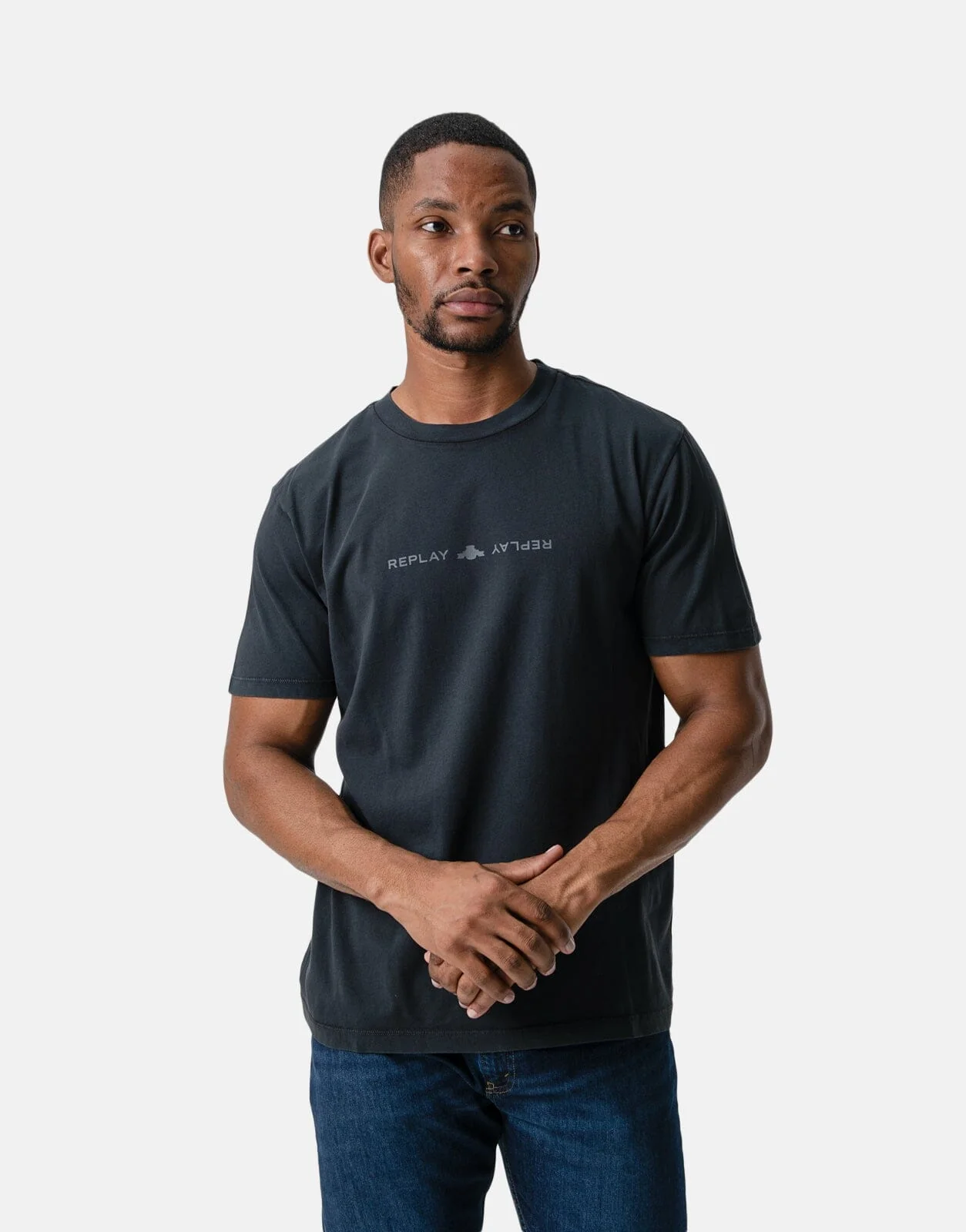 Replay Organic Cotton Blackboard T-Shirt