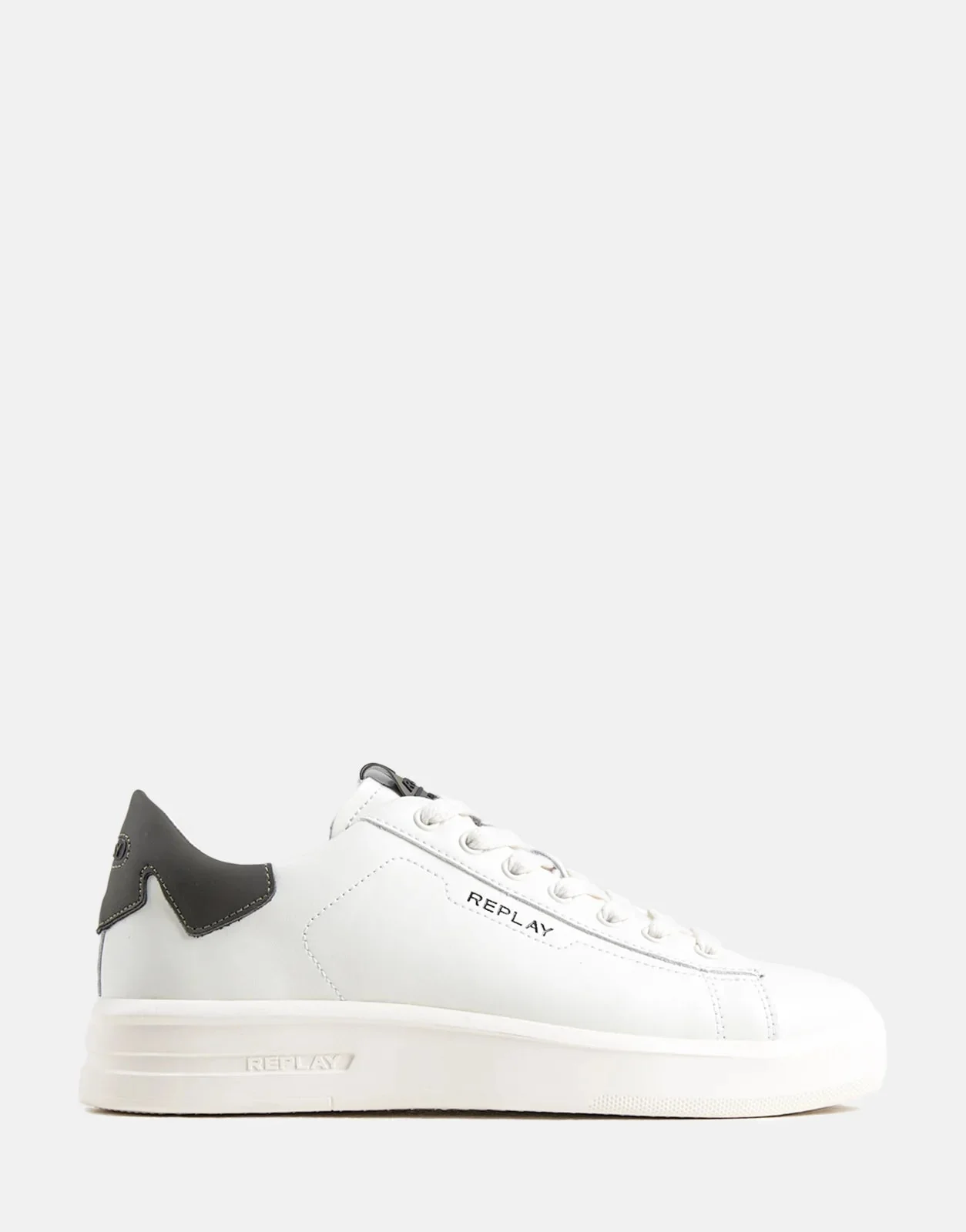 Replay University M Prime Tofu Mil Green Sneakers