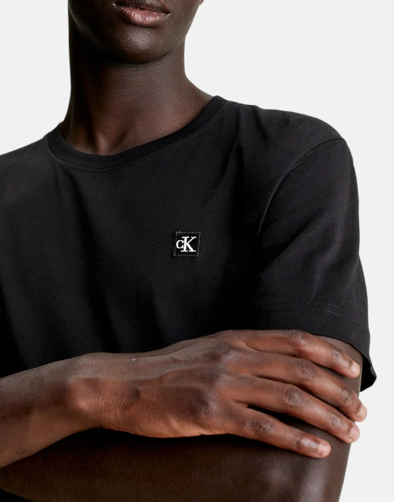 Calvin Klein CK Embro Badge Black T-Shirt