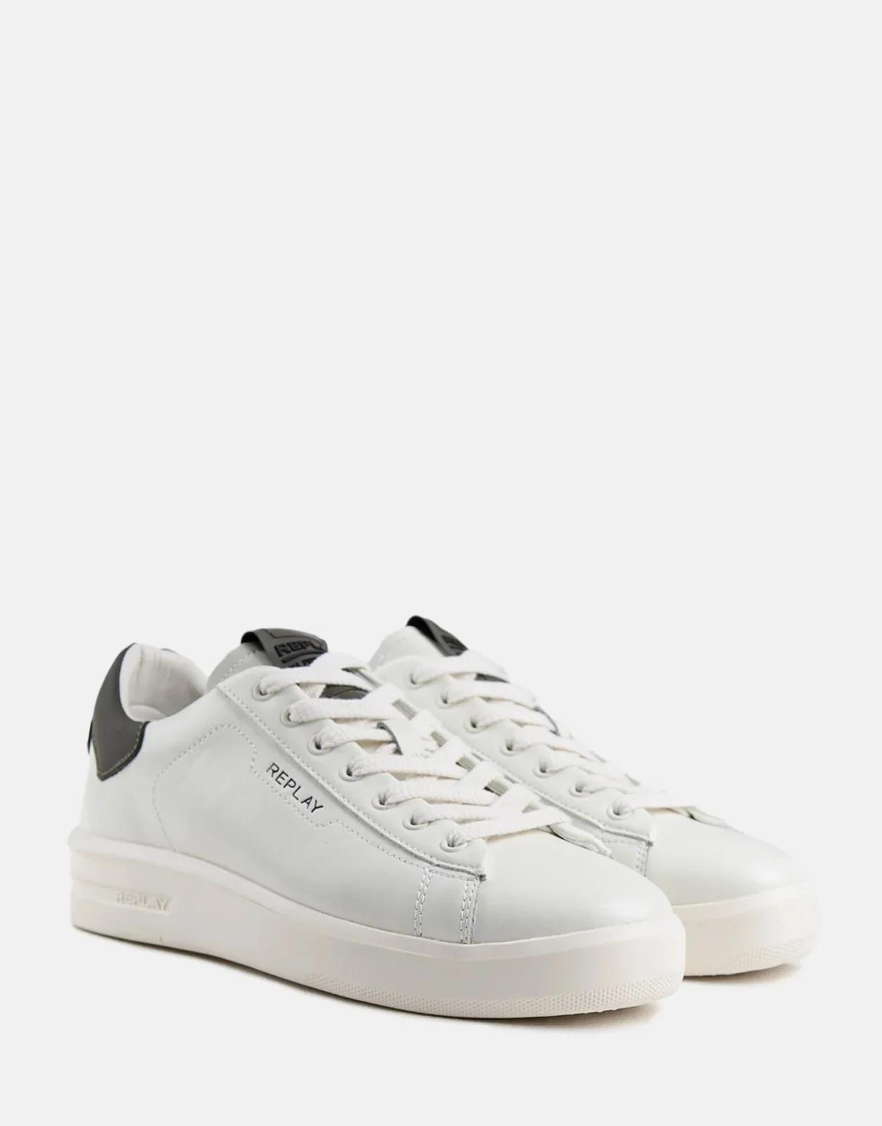 Replay University M Prime Tofu Mil Green Sneakers