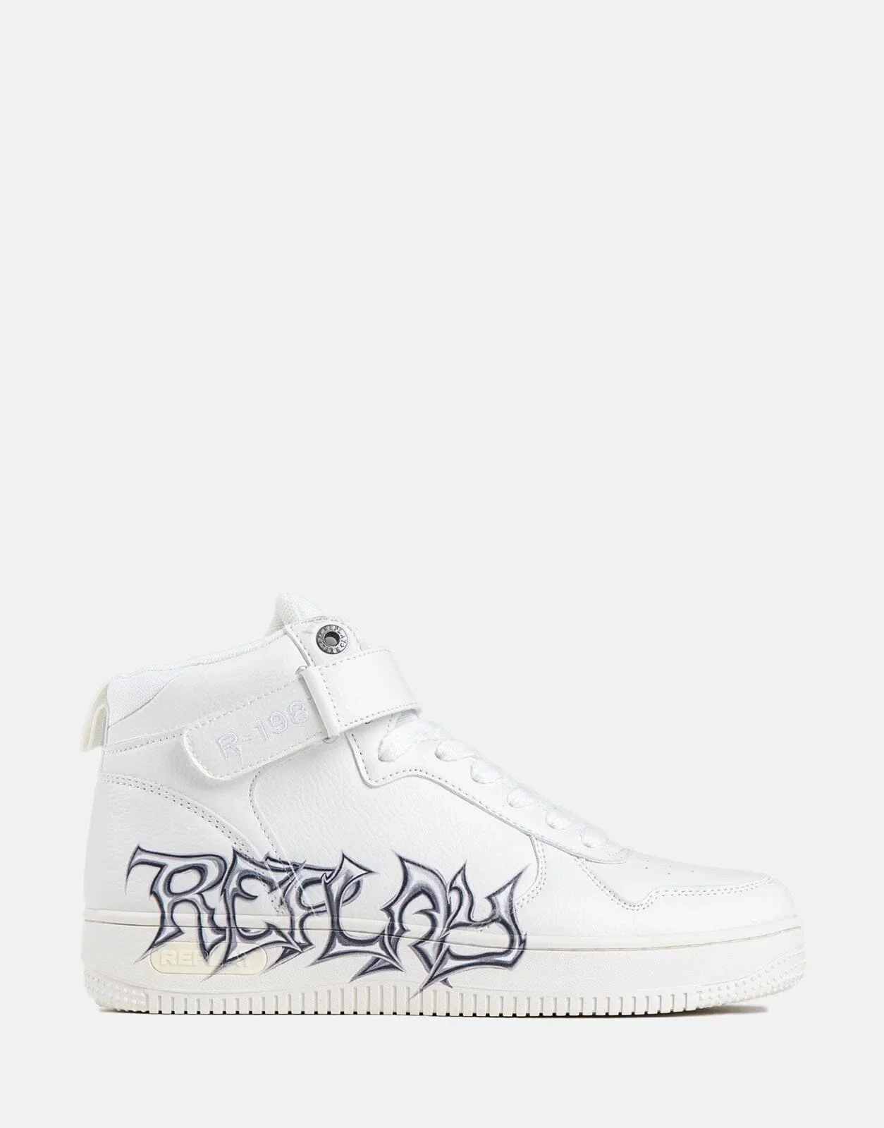 Replay Epic M Graffiti Mid Sneakers White