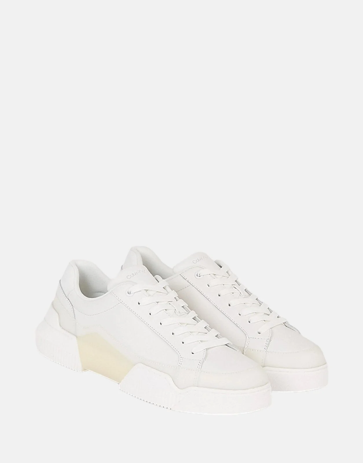 Calvin Klein Chunky Cupsole 2.0 White Sneakers