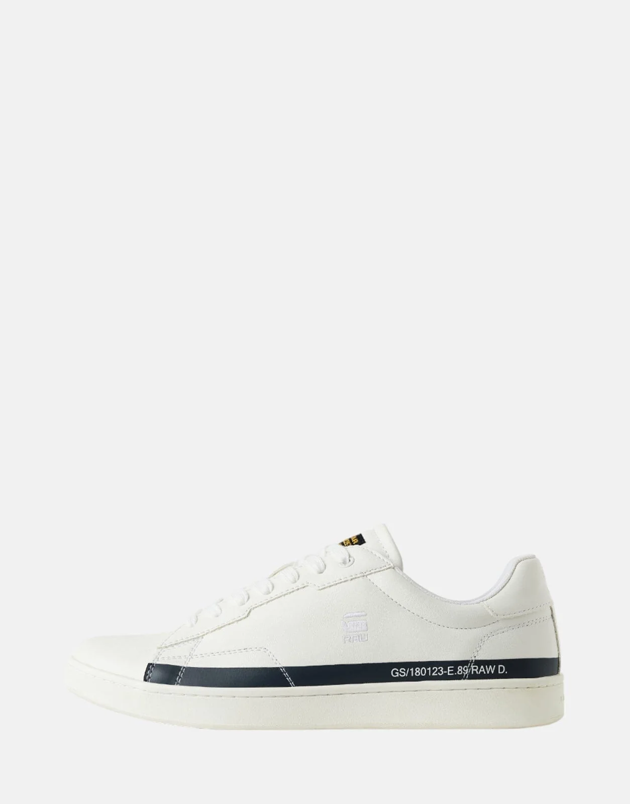G-Star RAW Cadet Lea Logo Sneakers Wht/Nvy