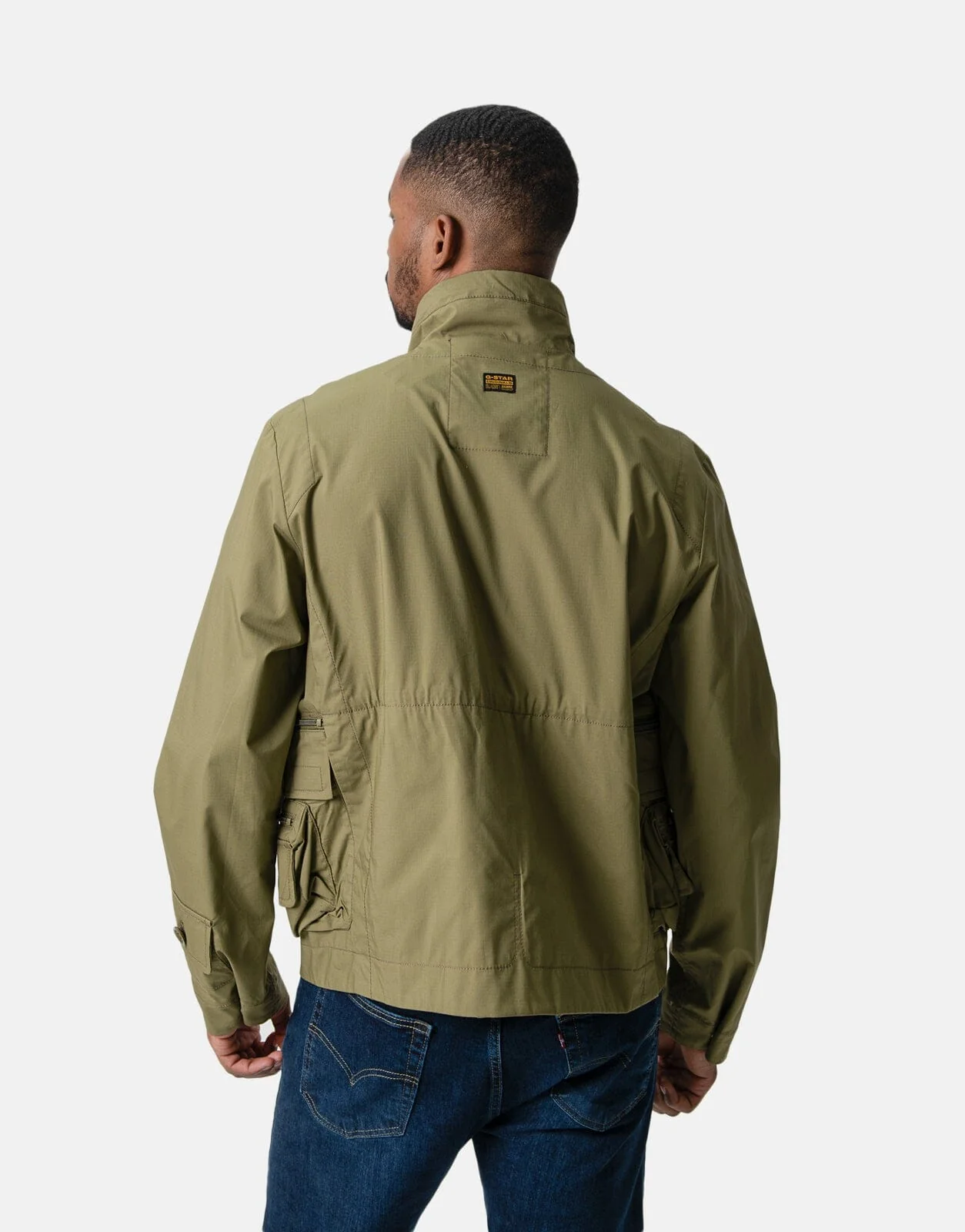 G-Star RAW P-35T Modular Jacket Smoke Olive