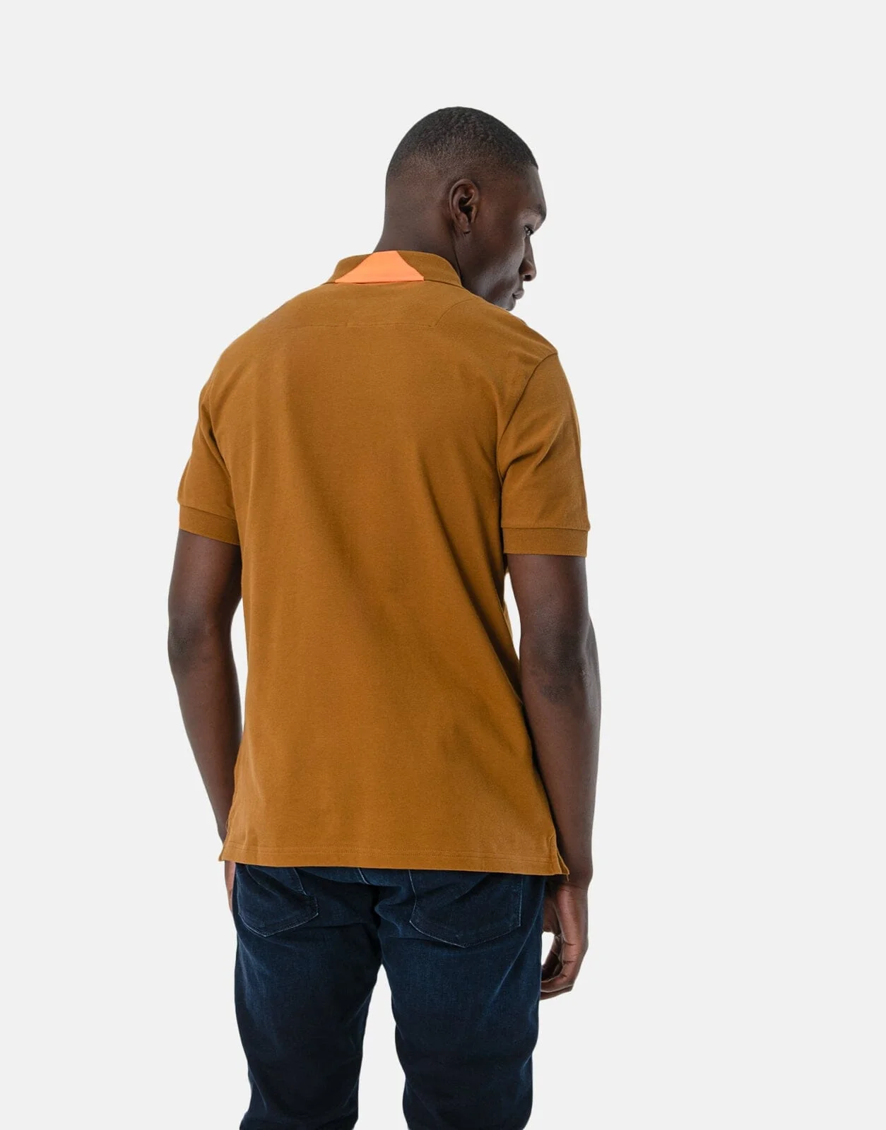 Replay Basic Brown Polo Shirt