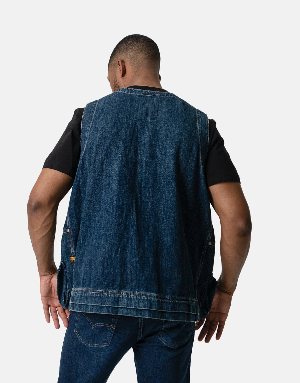 G-Star RAW Denim Vest WISBlue