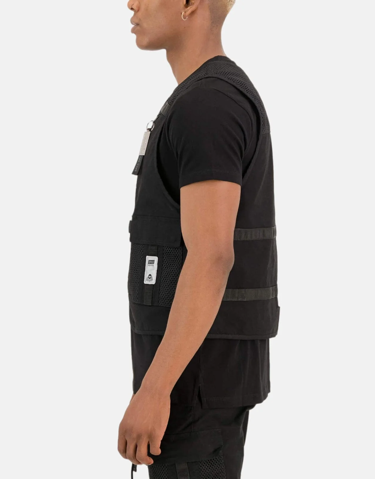 SPCC Recon Nocturne Black Sleeveless Jacket