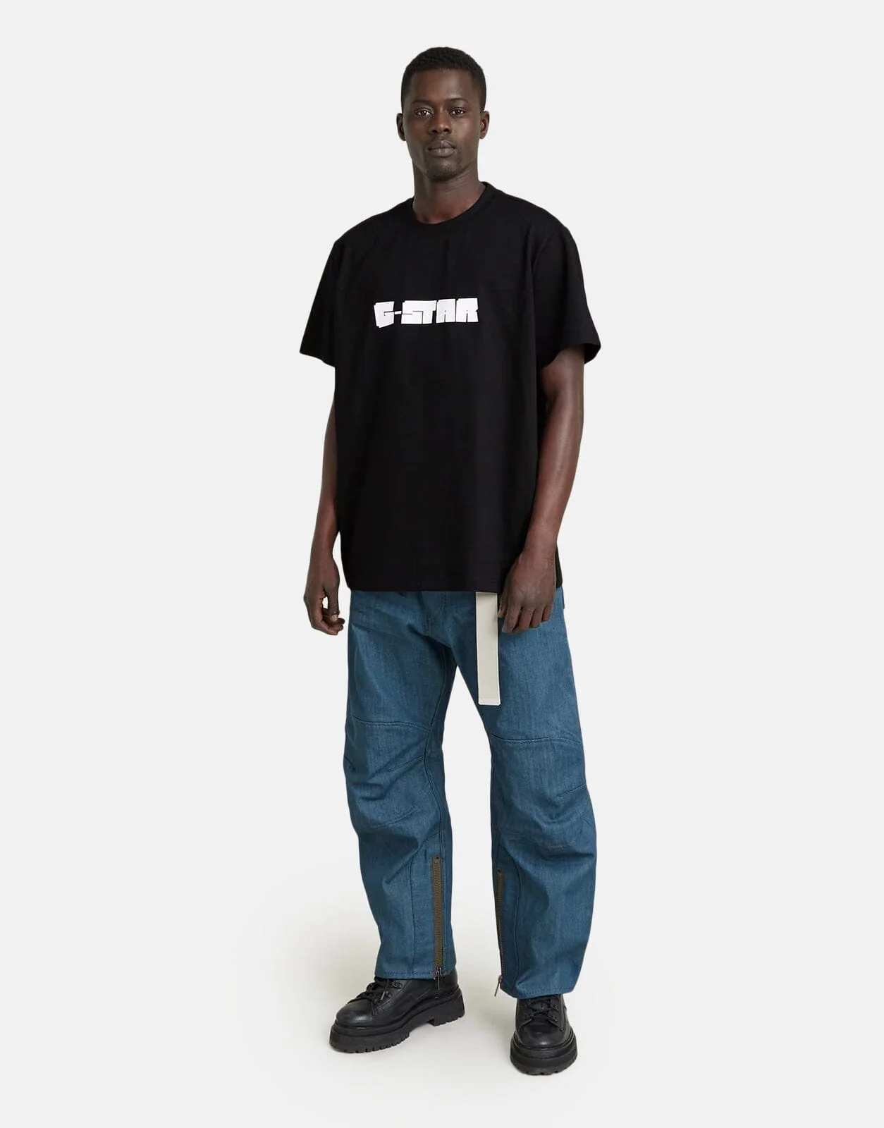 G-Star RAW Graphic Script Loose Black T-Shirt