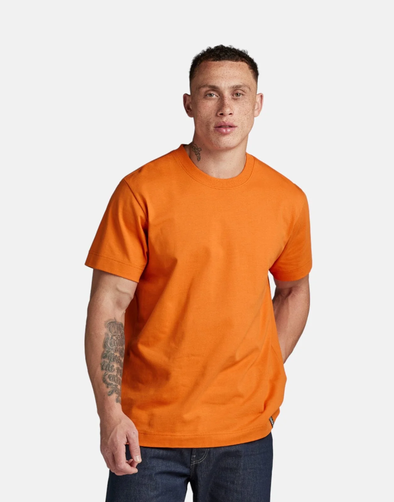 G-Star RAW Essential Loose Orange T-Shirt