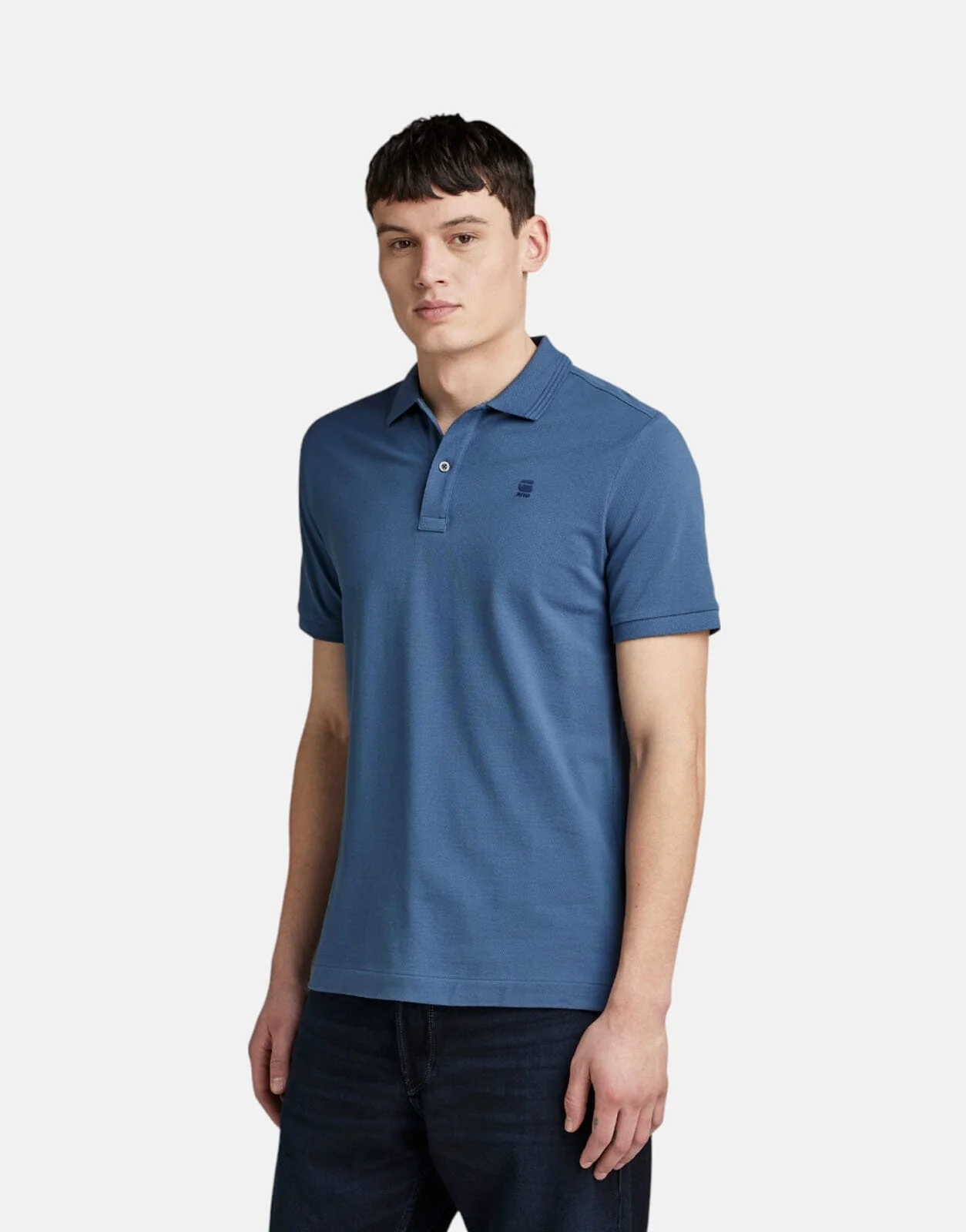 G-Star RAW Dunda Slim Polo Vintage Indigo