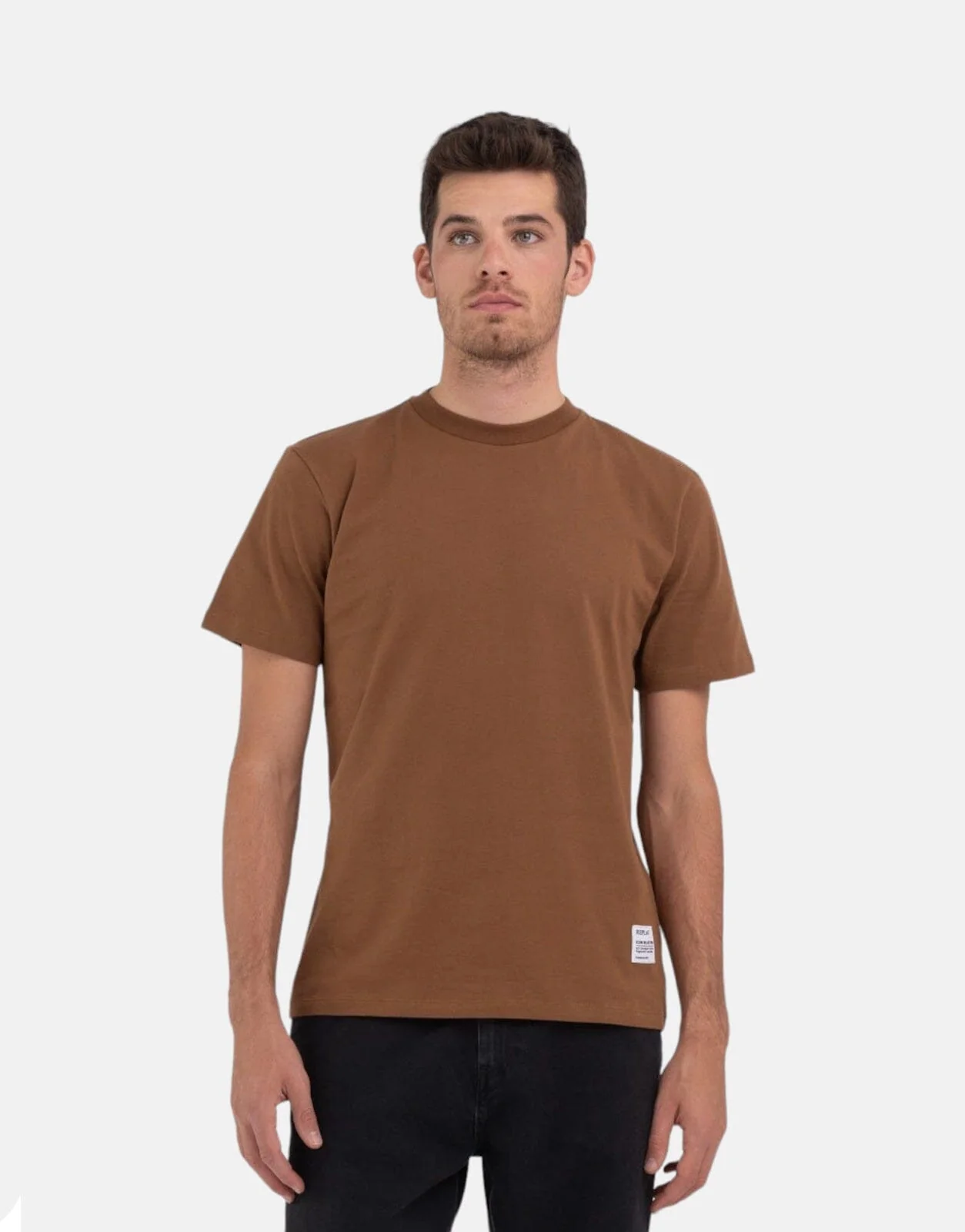 Replay Plain Icon Selection T-Shirt Wood