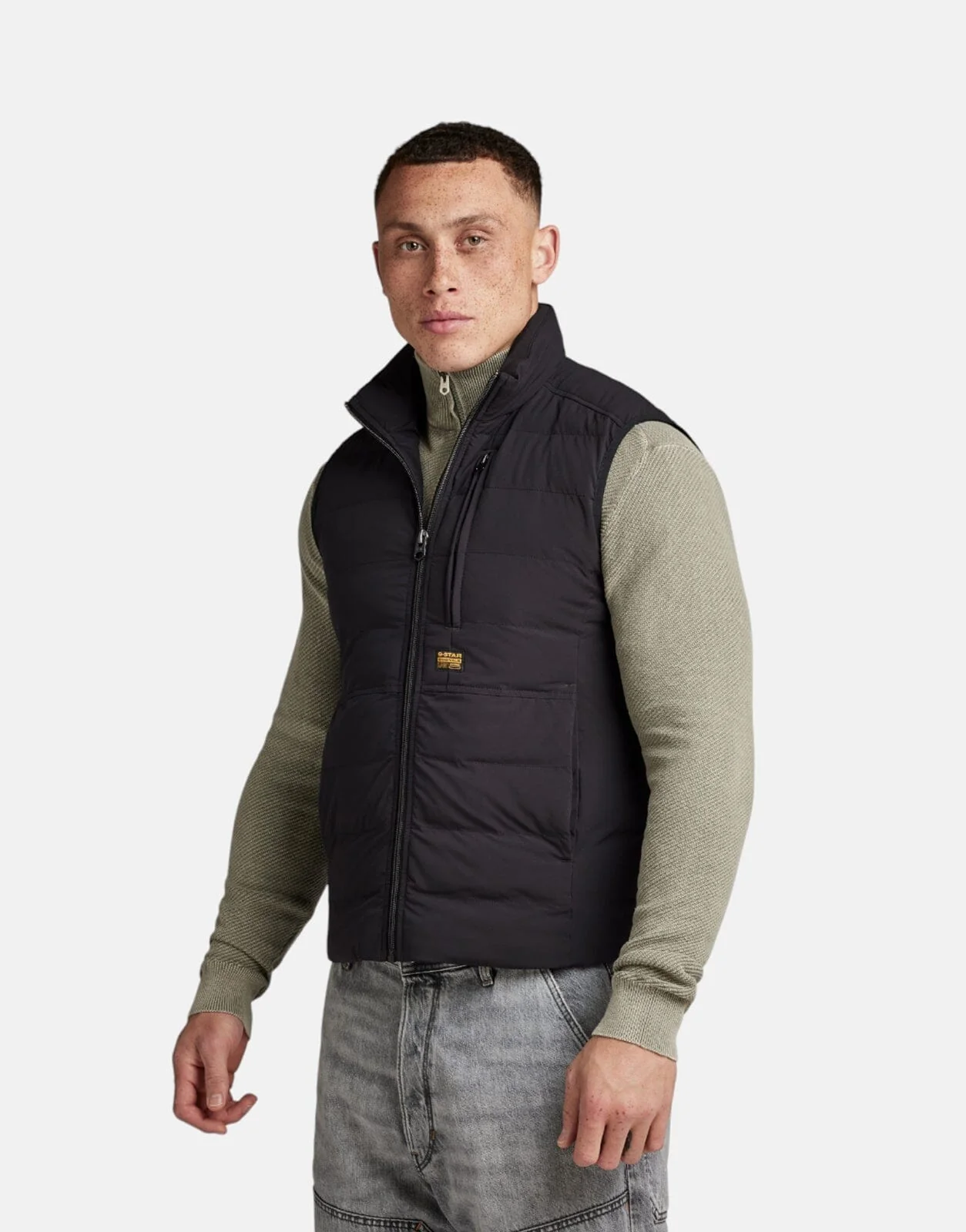 G-Star RAW Foundation Liner Vest Dk Black