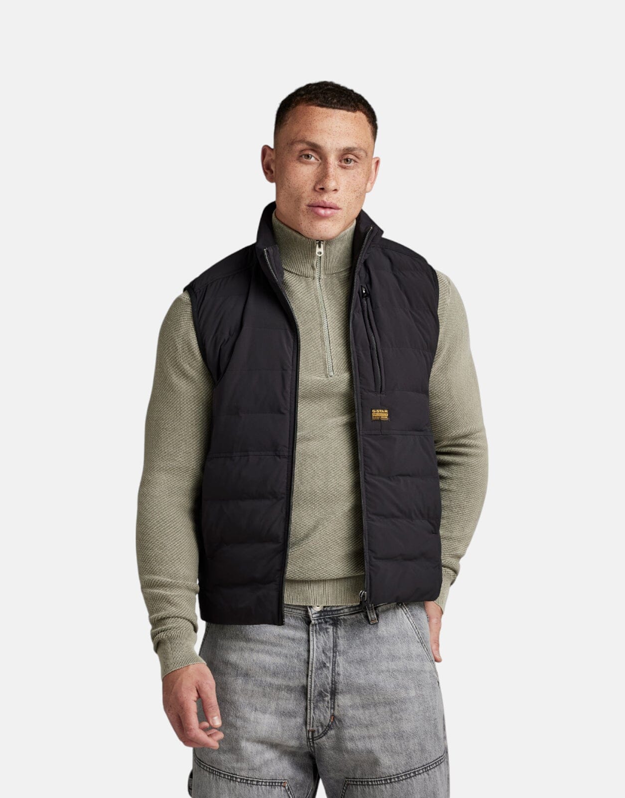 G-Star RAW Foundation Liner Vest Dk Black