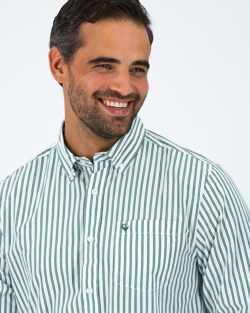 Men’s Garnet Stripe Shirt