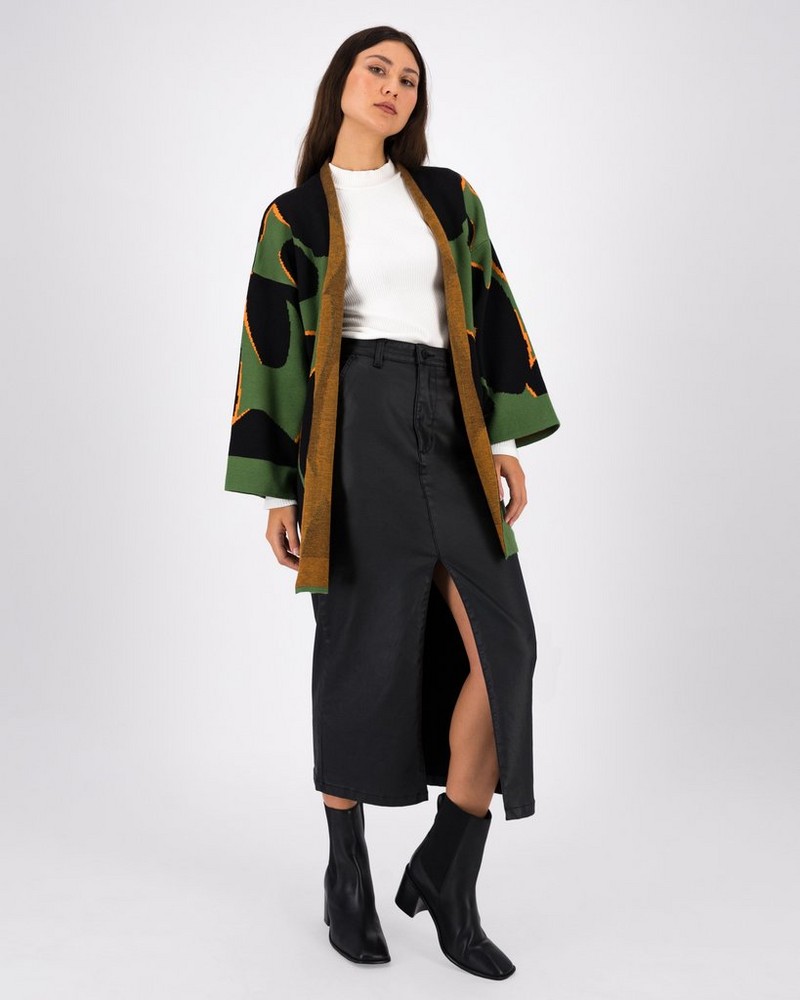 Women’s Demi Coated Denim Skirt