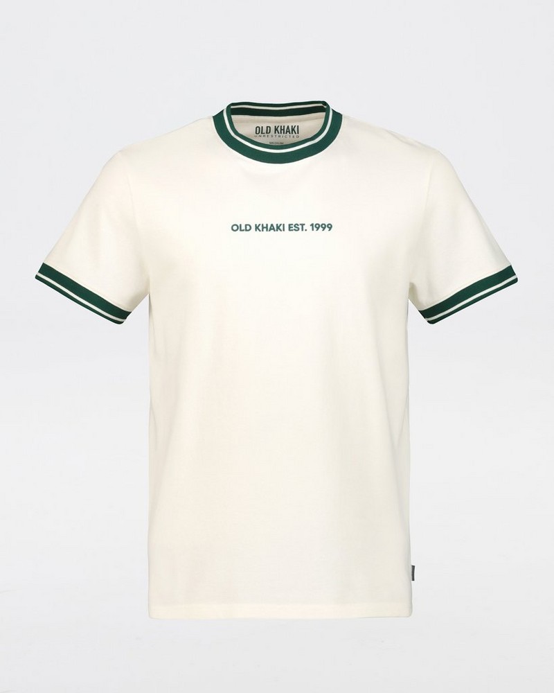 Men’s Parker Relaxed Fit Pique T-Shirt