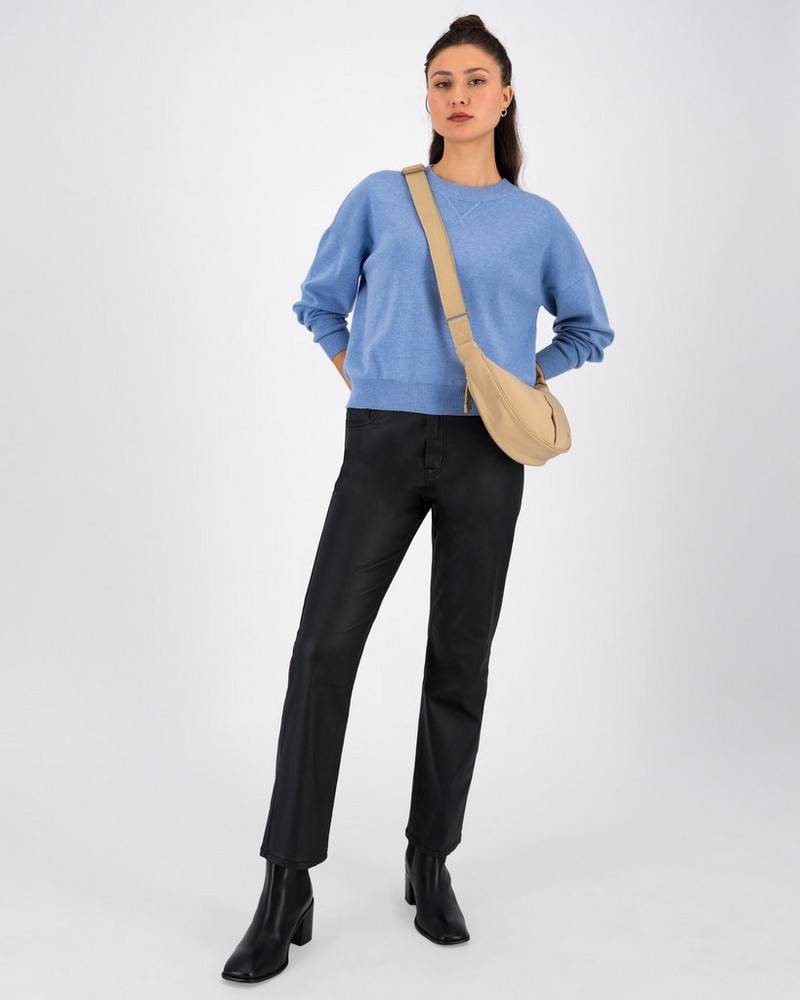 Women’s Amy Coated Straight Leg Denim