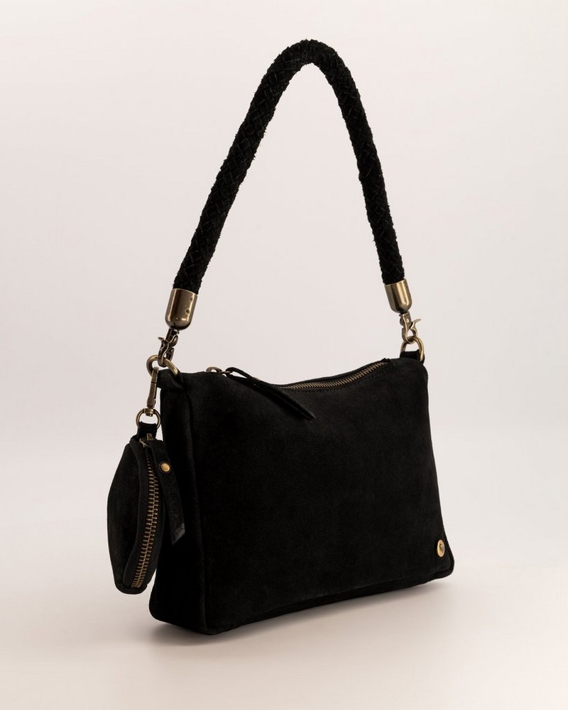 Women's Reece Plaited Handle & Pouch Shoulder Bag