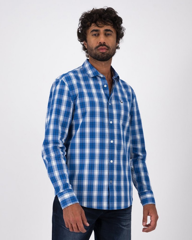 Men’s Albert Check Slim Fit Shirt