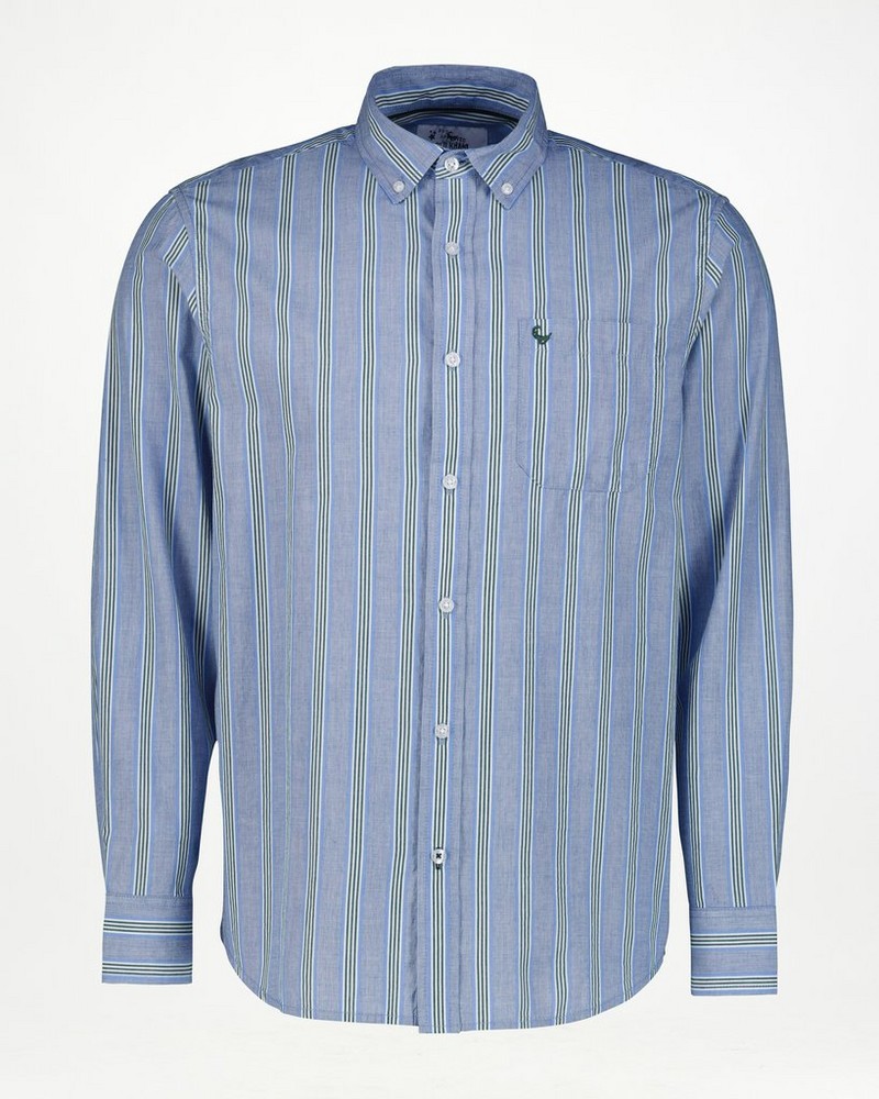 Men’s Pep Stripe Regular Fit Shirt