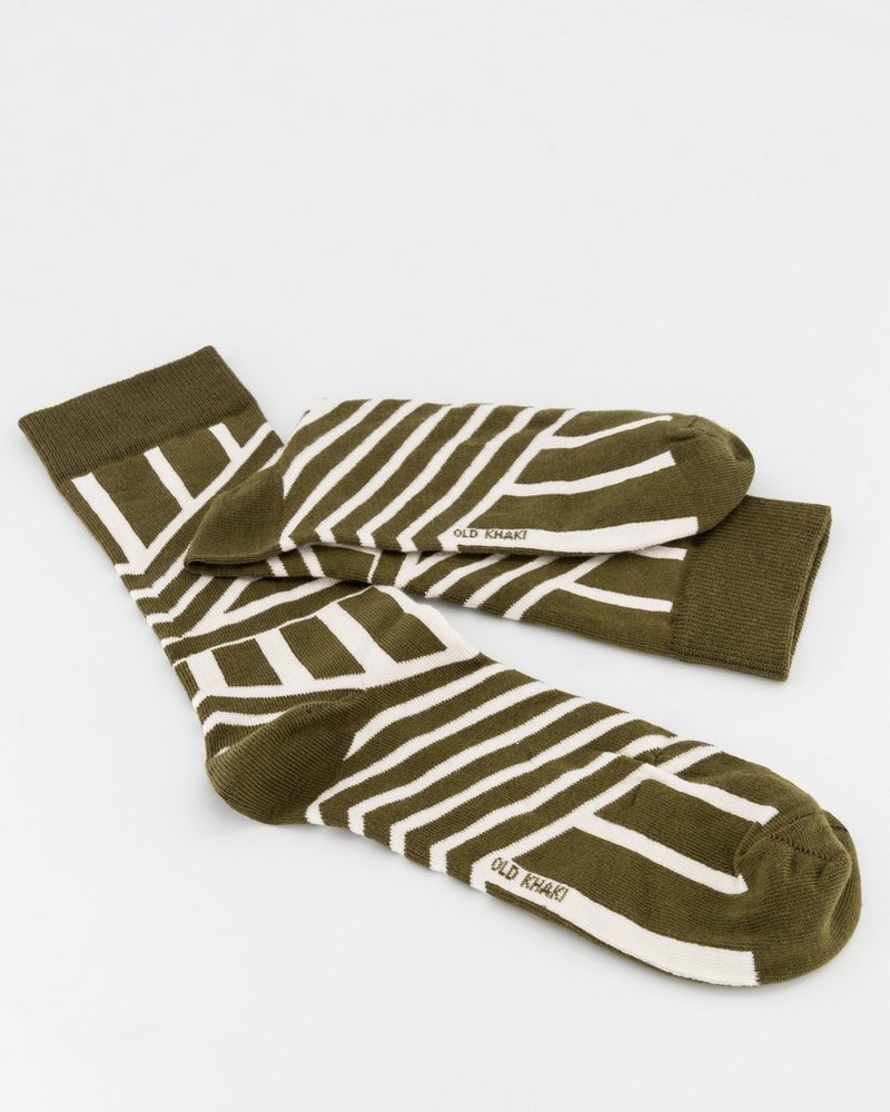 Men’s Victor Abstract Stripe Socks 2-Pack