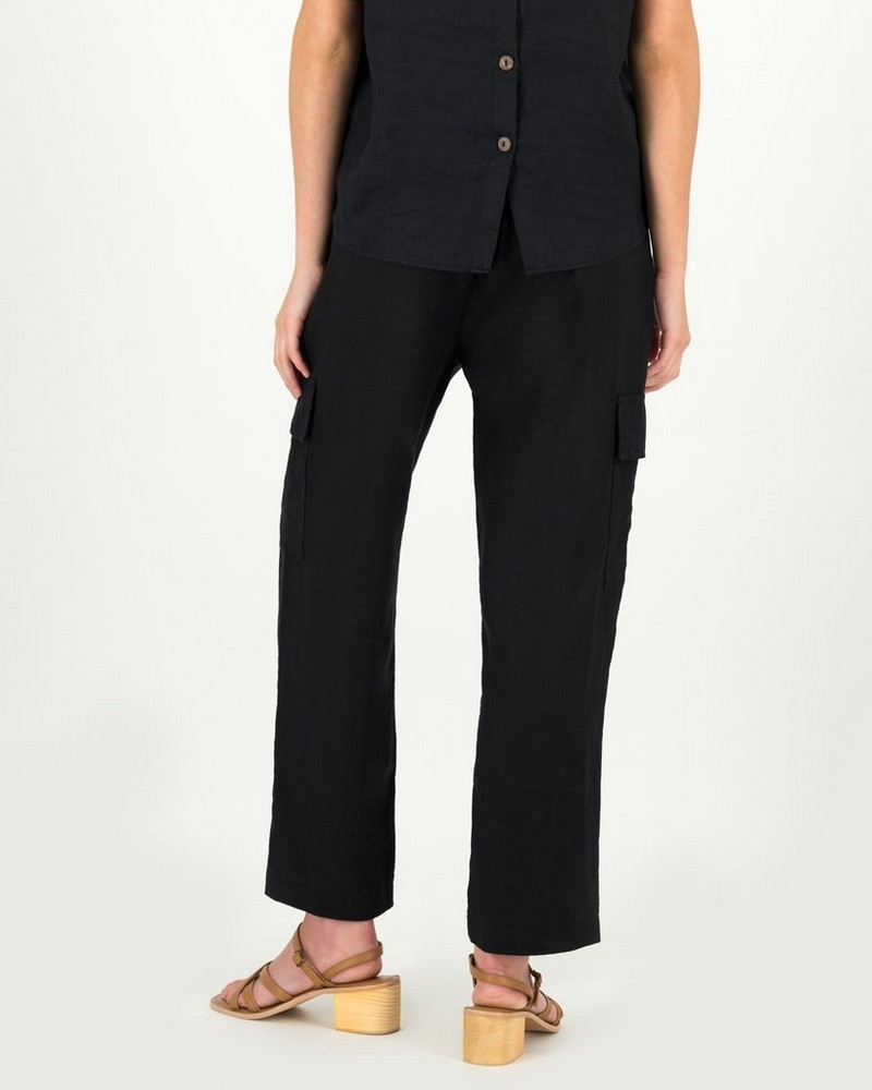 Women's Audrey Linen Utility Pants