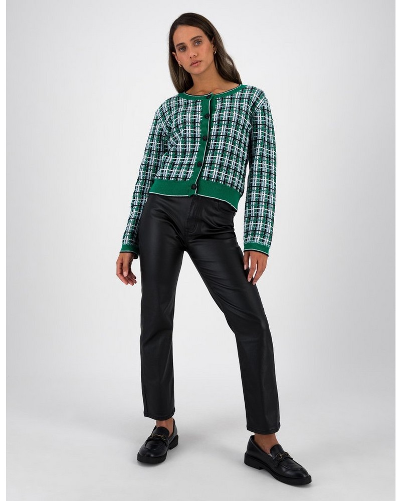 Women’s Anna Check Cardigan
