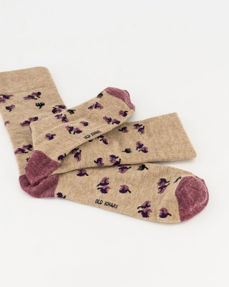 Men’s Todd Thistle Print Socks